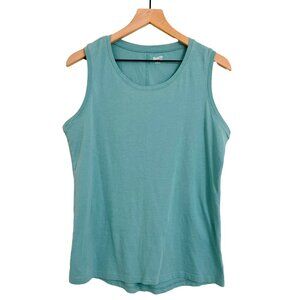 Duluth Trading Longtail Tank Top – Women’s Medium – Soft Teal